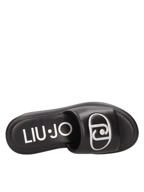 Eco-leather mules LIU JO | SA3083 EZ014NERO